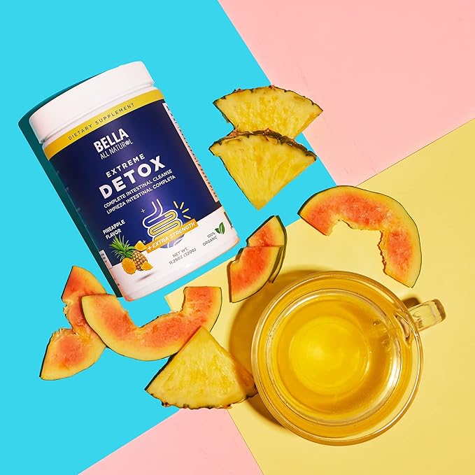 Bella All Natural Detox Pineapple and Skinny Iced Coffee