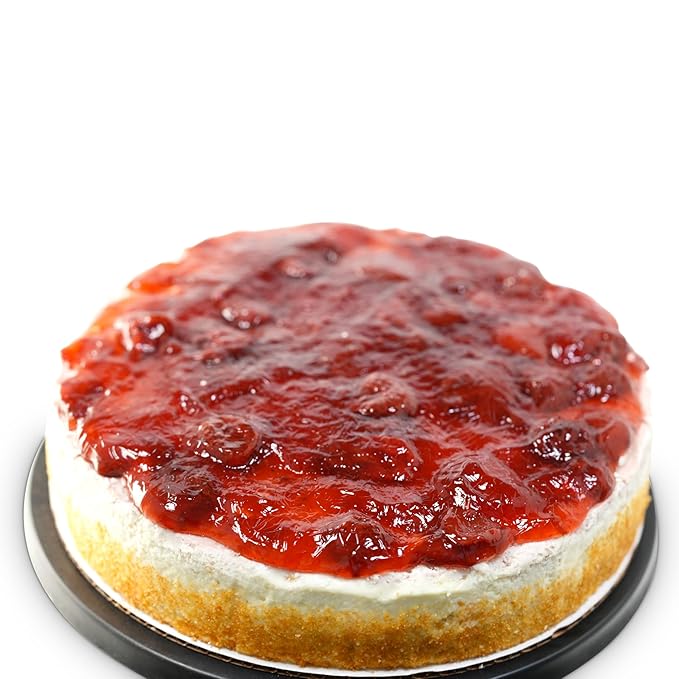 Andy Anand Sugar Free Strawberry Mousse Cake Enjoy the Amazing Taste of Classic Cake, All Natural Unique Flavor, Diabetic Friendly, No Preservatives Guilt Free & Luxurious Gift for Celebrations (3 lb)