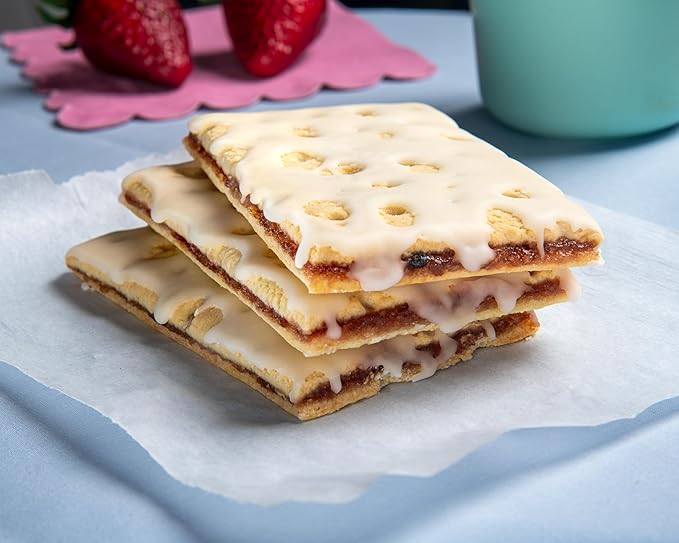 Katz Gluten Free Strawberry Toaster Pastries. Snacks for Kids. Free of Dairy, Peanuts, Tree Nuts, and Sesame. No Artificial Colors. Kosher. 8oz (12pk)