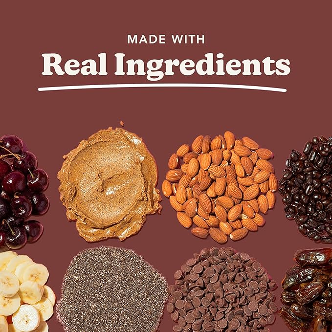 Love + Chew Soft Baked Vegan Cookies, Gluten Free, 7-10g Plant Based Protein Per Cookie, Healthy Snacks, Individually Wrapped Chocolate Cookies, Chocolate Lover Variety Pack, 12 Pack