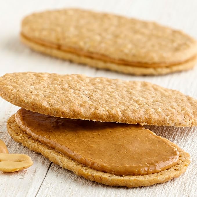 Nature Valley Biscuit Sandwiches, Peanut Butter, 10 ct, 13.5 OZ (Pack of 2)