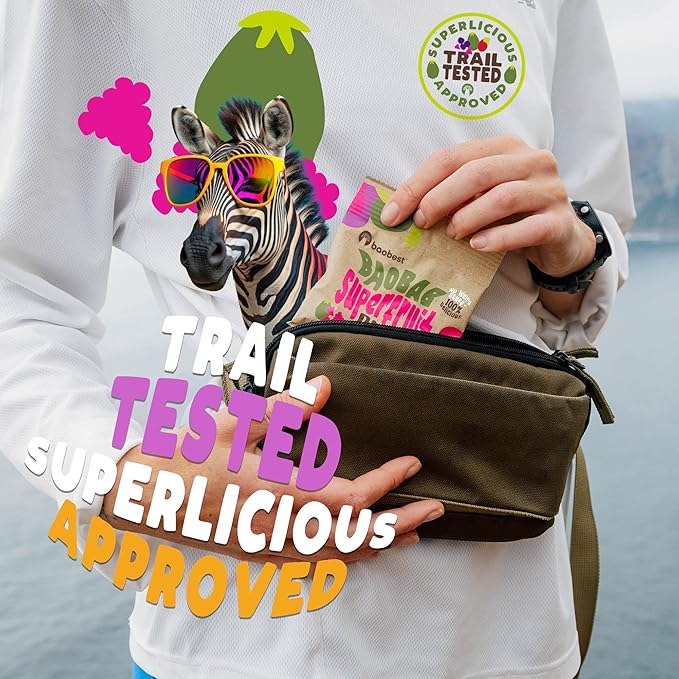 Baobest Superfruit Bites - Baobab Chews Mango Fruit Snack Pack - Vegan, Gluten Free, Preservative Free, Palm Oil Free, High Vitamin C Superfood Snack from The Tree of Life - 30 Servings
