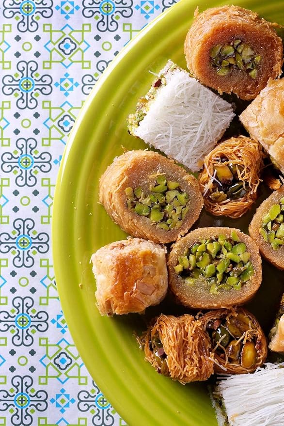Al Bohsali 1870 Premium Mediterranean Assorted Baklava Mix – 53-Piece Luxury Pastry Collection | Handcrafted Since 1870