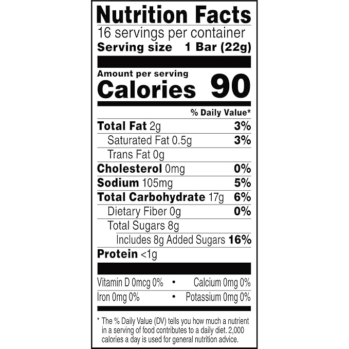 Rice Krispies Treats Crispy Marshmallow Squares, Kids Snacks, Snack Bars, Original, 12.4oz Box (16 Bars) (Pack of 2)
