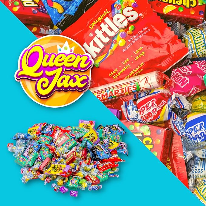 Pinata Candy Mix- Assorted Candy Variety Pack - 2 lb - Individually Wrapped - Piñata Mix - Sour Candies, Bubble Gum, Fruity Sweets, Chewy Sweets- Large Bulk Candies For Party Bags
