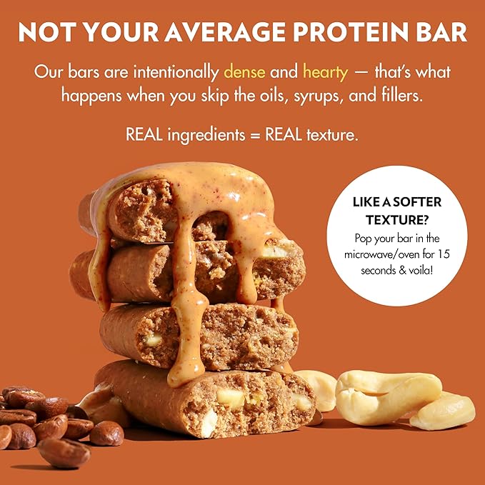 B.T.R Nation Vegan Keto Plant Based High Protein & HIgh Fiber Bars - Peanut Butter Crunch Protein+ | 6 Bars | Low Carb & GF, Free of Sugar Alcohols, Dairy, Soy, with Powerful Superfoods!