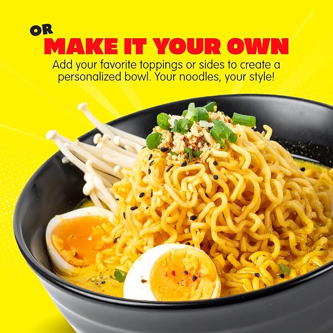 Curry Flavor Instant Noodles (Pack of 5) — Mi Sedaap Instant Ramen