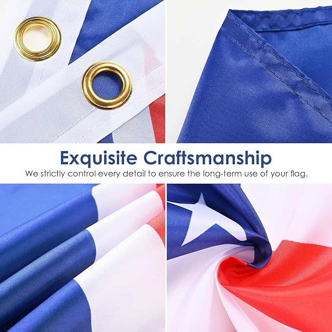 AhfuLife 2 Pcs Australia Flag 3x5 Ft,Large Australian Flags for Outside - Double Side with Brass Eyelets for Olympic Party Decorations, Bar Garden Street Decoration Indoor Outdoor