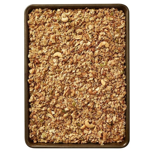 Grandy Organics 10lb Bulk Bag Organic Granola - Classic Granola with Organic Oats, Pumpkin Seeds, Walnuts & Cashews - Low Sugar, Dairy Free, High Protein, Non-GMO & Kosher