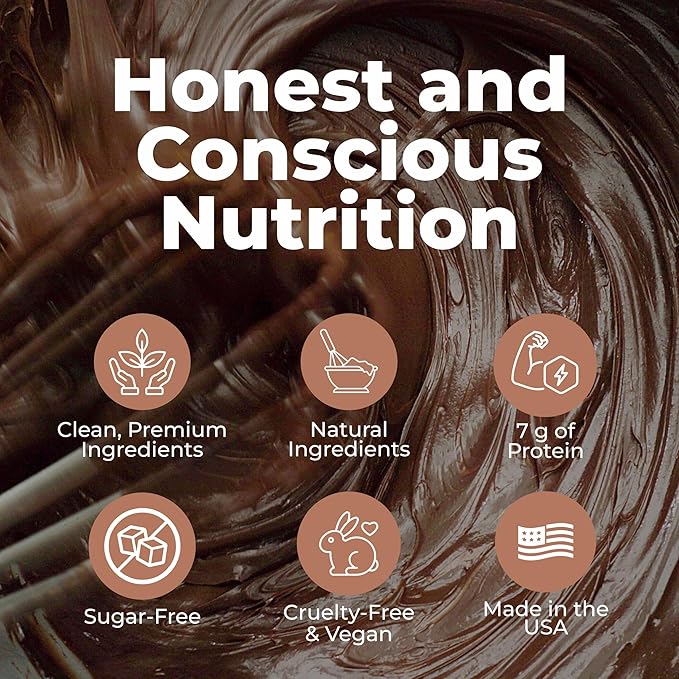 About Time Vegan Protein Brownie Mix 1.5lb - Gluten Free, Dairy Free, Soy Free, 7 Grams of Protein, 5 Grams of Fiber, Healthy Snack