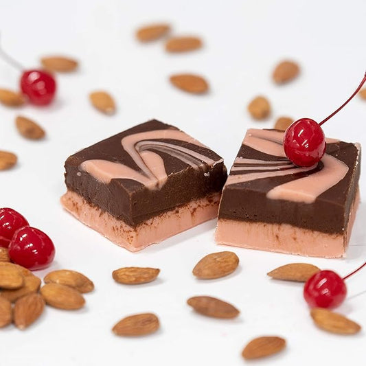 Valley Fudge, Amaretto Chocolate, Fresh Artisan Fudge, Real Butter, Gourmet Candy, One Pound Package