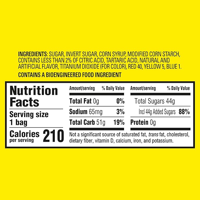SOUR PATCH KIDS and SWEDISH FISH Mini Soft & Chewy Candy Variety Pack, Bulk Candy, 18-2 oz Bags