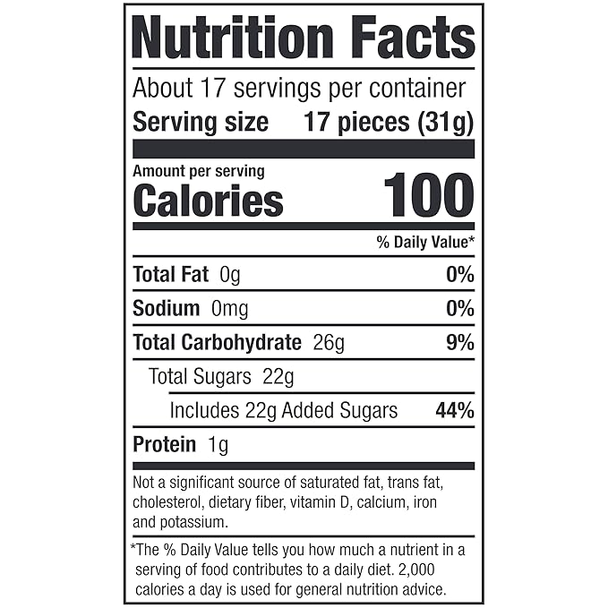 NERDS Gummy Clusters Candy, Rainbow, Crunchy and Gummy, 18.5 oz