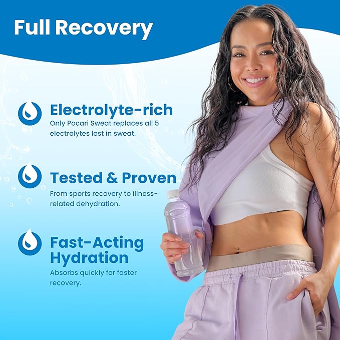 Pocari Sweat Powder, 1 Box, 5 Packets - Ultimate Hydration for Sports, Heat, and Everyday Wellness