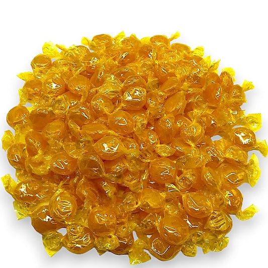 Hard Candy's-1.5 lbs Delicious and Sweet Butterscotch Flavor Individually Wrapped-Perfect For The Butterscotch Candy Lover(24 oz)