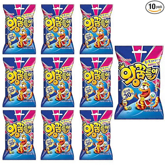 Orion Worm Jelly 67g(pack of 10) 왕꿈틀이