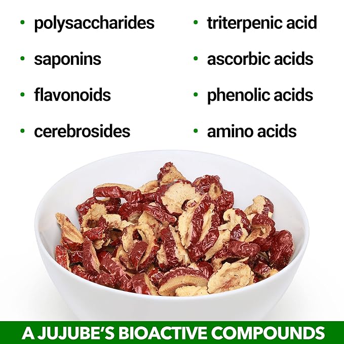 USDA Organic California Grown Pure Jujube Product | JUJUME Crisps | Sweet Jujube Chips | ZERO Added Sugar or Preservatives | All-Natural Healthy Snack | 20-pack 3oz bags