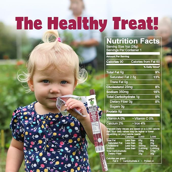Smokey Sweet, Sogo Snacks, 100% Grass-fed, Non-GMO Beef Sticks. No Added Nitrates, Gluten, Nuts or MSG. Soy Free, Dairy Free Snacks. Paleo & Keto Snack (Smokey Sweet, 72 Cnt)