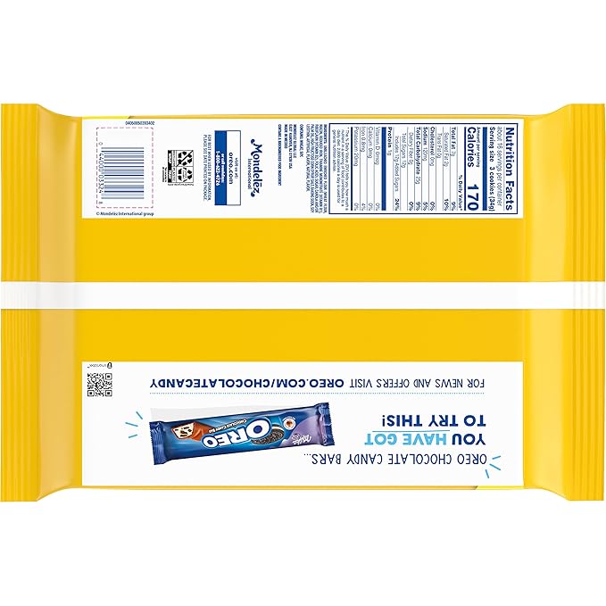 OREO Golden Sandwich Cookies, Family Size, 12 - 19.1 oz Packs
