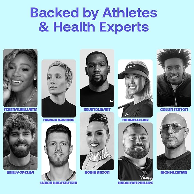 Happy Viking Vanilla Protein + Superfoods Powder, Created by Venus Williams, 30G Protein, Low Carb, Keto, Vegan, Gluten-Free, Non-GMO, Complete Meal Replacement, 1 Bag
