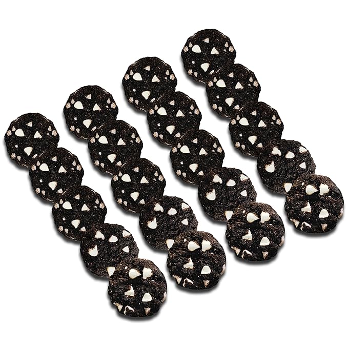 REAL Cookies and Creme Mini Cookie Poppers – Bite-sized Gluten Free Semi Soft Baked – Dairy Free, Vegan, Kosher, Paleo – Delicious Cookies and Creme (4.5 oz, 2 Pack)