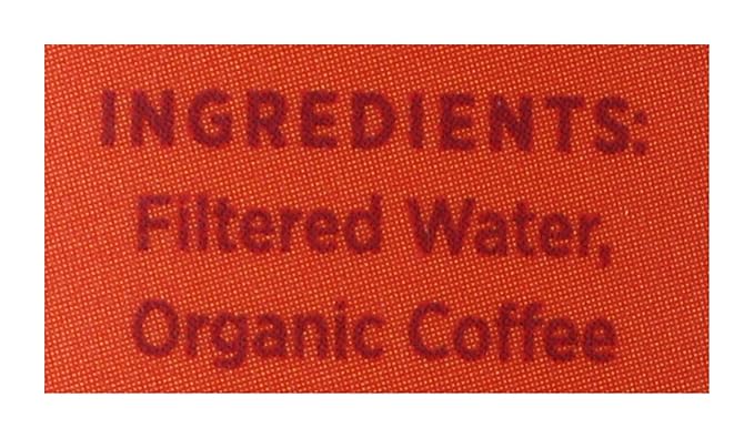 Slingshot Coffee Plain Cold Brew Coffee, 10 Fz