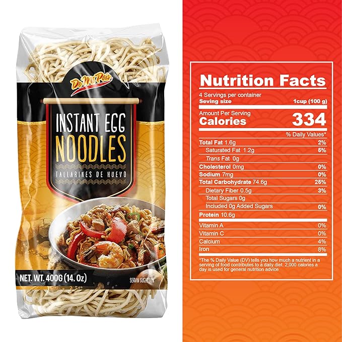 De Mi Pais Egg Noodles – Instant Egg Noodles for Soup, Stir-Fry, Pasta or Ramen Recipes; Traditional Noodles Eggs Crafted in Cambodia Using Traditional Techniques for Rich Flavor – 14 oz | 3-Pack