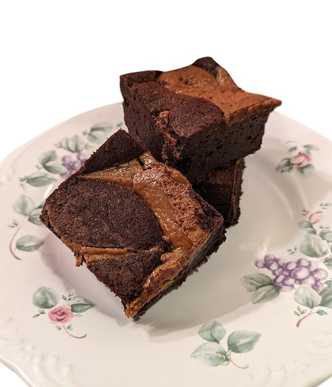 Ruth’s Peanut Butter Swirl Extra Fudgy Brownies 3 Dozen – Gourmet Baked Treats | Delicious Gift with The Finest Ingredients | Guaranteed to Arrive Fresh