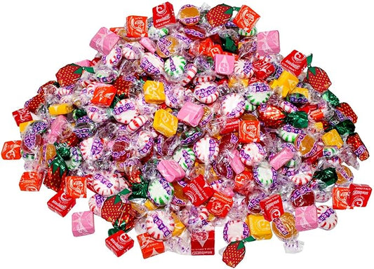 ASSORTIT X Starburst Collab Bulk Special Assorted Starbursts & Hostess Mix Fruit Pops 9.75 Lb Bulk Soft Chewy & Hard Candy Mixed Assortment Value Pack 700 Pcs (140 oz)