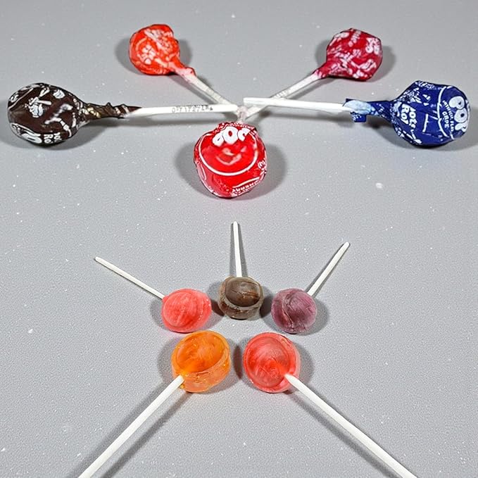 Assorted Fruit Flavored Classic Roll Pops 3.5-Lbs- Five Classic Flavors Plus Bonus Halloween Flavors Bulk Pack Of America's Favorite Lollipops - Individually Wrapped (56-Oz)