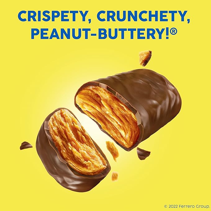 Butterfinger Chocolatey, Peanut-Buttery, Share Size Individually Wrapped Candy Bars, 3.7 oz each (Pack of 2)