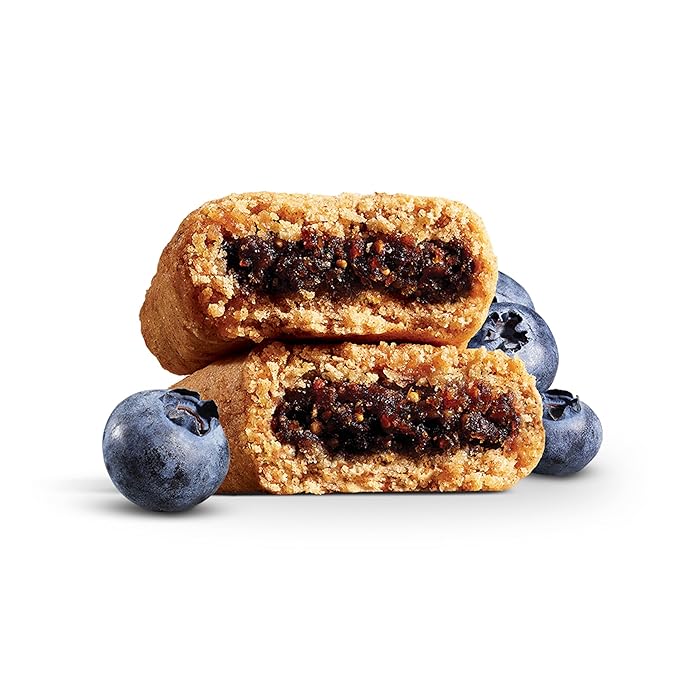 Nature’s Bakery Gluten Free Fig Bars, Blueberry, Real Fruit, Vegan, Non-GMO, Snack bar, 6 boxes with 6 twin packs (36 twin packs)