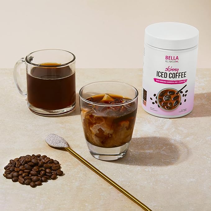 Bella All Natural Detox Pineapple and Skinny Iced Coffee