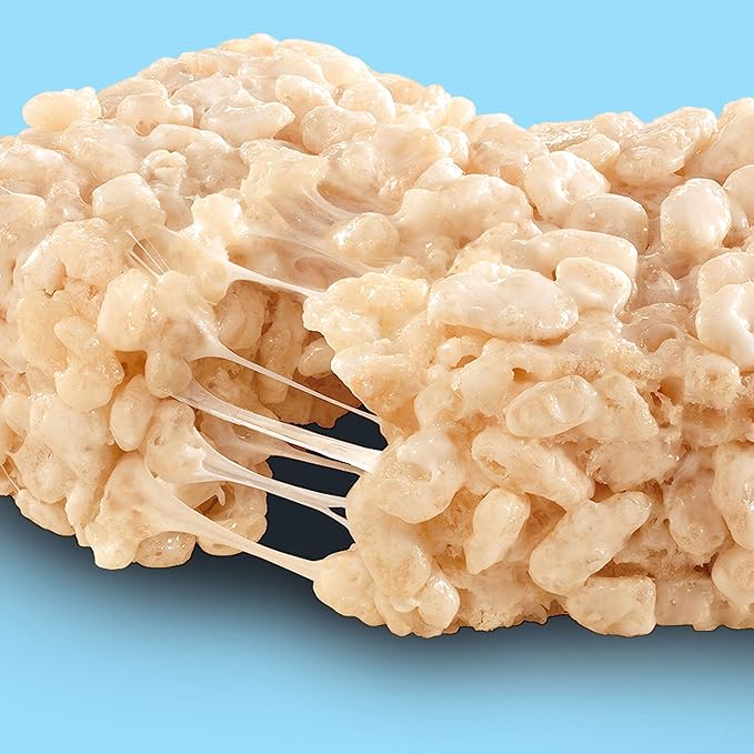 Kelloggâ€™s Rice Krispies Treats, Crispy Marshmallow Squares, Original, Bulk Size, 72 Count (Pack of 6, 26.4 oz Trays)
