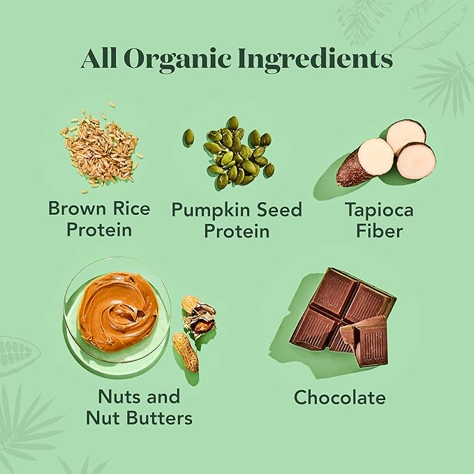 ALOHA Organic Plant Based Protein Bar MINIS | VARIETY PACK | GLP-1 Friendly, 20 Count, 24g Bars | Vegan, Low Sugar, Gluten Free, Low Carb, Non-GMO, No Stevia, No Soy, No Sugar Alcohols