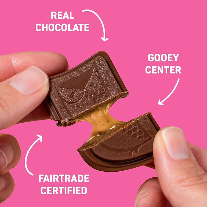AWAKE - Caffeinated Chocolate Bites - 50mg Caffeine per bite - Bite Me, Baby! Variety Pack (3 Flavors), 50 Count, 0.48oz each - Peanut Butter, Milk, & Caramel - Coffee Alternative - Fairtrade, Gluten Free, Non GMO