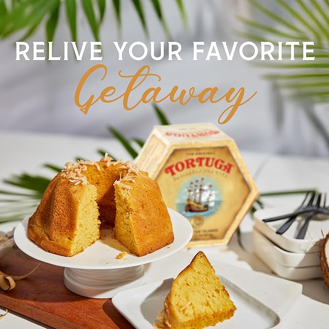 TORTUGA Provenance Rum Cake Variety Pack – 4 oz - 8 Provenance 6 packs (48 units) - Gourmet Gift for Food Gift Basket, Snack Gift Basket, Birthday Gifts, and Bakery Desserts - Great Mini Cakes for Delivery