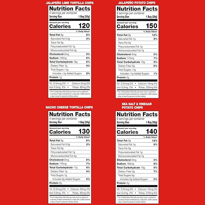 Kettle Brand and Late July Snacks Mix Variety Pack, 20 Count Snack Bags