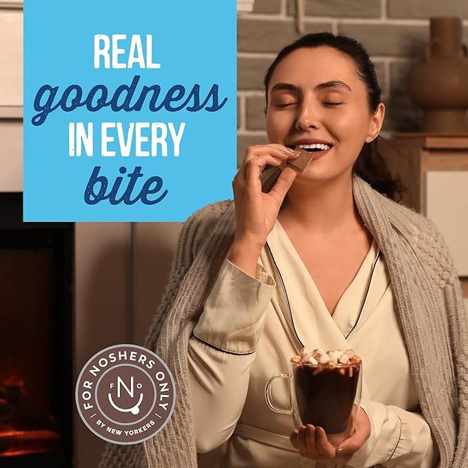 For Noshers Only Peanut Butter Bites - Gluten-Free, Vegan, Kosher Snacks - Coated, Healthy Snack Bites - Whole Grain Brown Rice - No Artificial Ingredients - Individually Wrapped, Low-Calorie - Pack of 8, Caramal