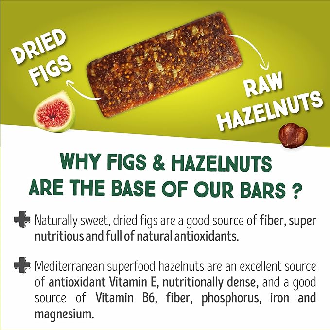 Happy Village Organic Fruit & Nut Bar, TART CHERRY | Gluten Free, No Refined Sugar, Kosher, Non-GMO, Vegan, Good Source of Fiber | Organic Healthy Snack Bars (16 bars, 1.4 OZ each)