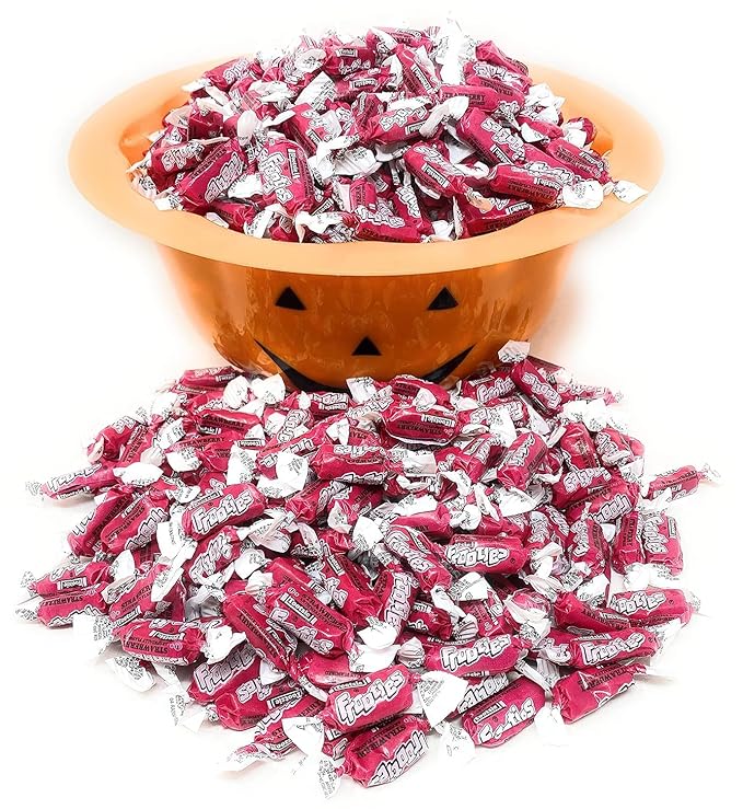Strawberry Tootsie Roll Frooties Chewy Candy With Sweet Juicy Berry Flavor 85+ Pieces Individually Wrapped In Resealable Assortit Bag, 1.5 Lb (24-Oz) Made In USA
