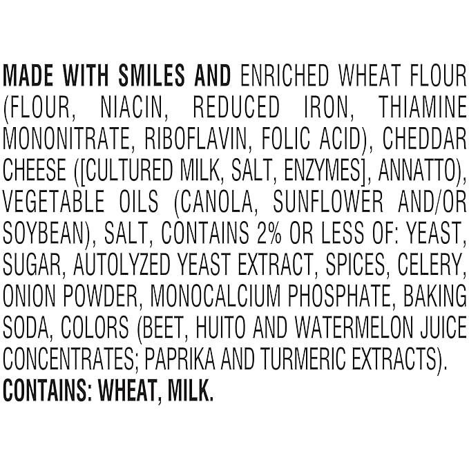 Goldfish Colors Cheddar Crackers, Snack Pack, 0.9 oz, 9 CT Multi-Pack Tray (Pack of 2)