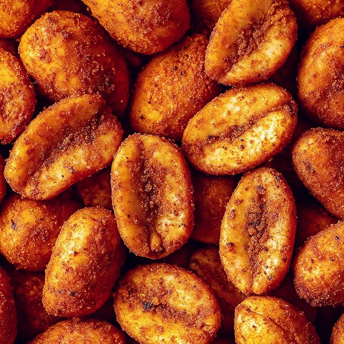 Confusion Snacks Chili Spiced Spicy Peanuts – Gluten Free, High Protein Snacking, Seed Oil Free Snacks, Dry Roasted Flavored Nuts, Hot Flavors, Vegan, 3-Pack