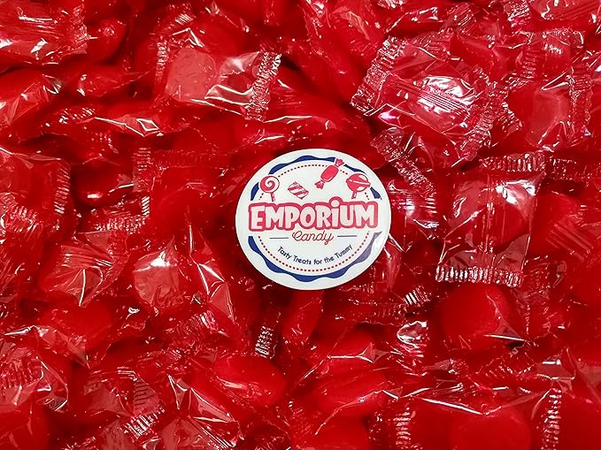 Cinnamon Discs - 2 lbs of Fresh Delicious Individually Wrapped Hard Candy