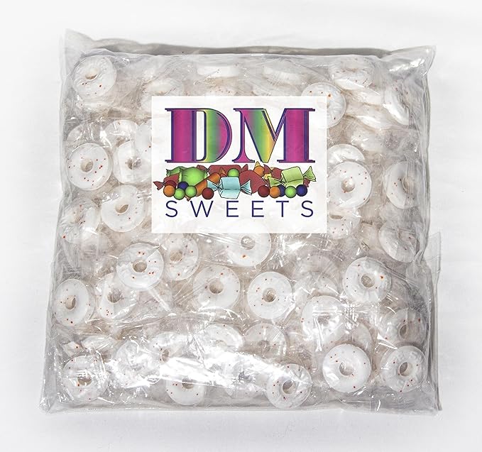 Orange Mints - 1 lb of Bulk Individually Wrapped Fresh Sucking Candy