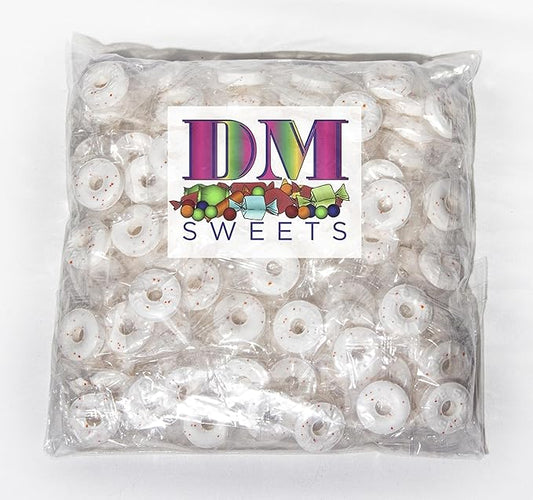 Orange Mints - 1 lb of Bulk Individually Wrapped Fresh Sucking Candy