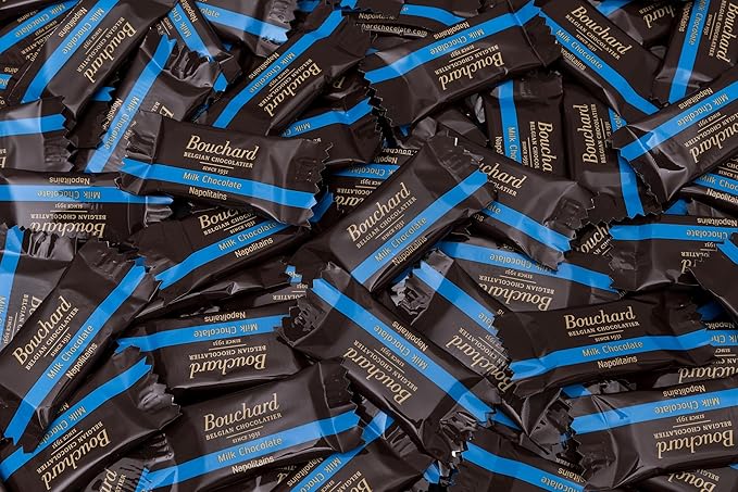 Bouchard Belgian Milk Chocolate Napolitains 35.3 OZ (2.2 LB/1KG)