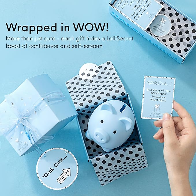 HAPPY LOLLI LolliBox Birthday Gift for Tween & Teen Girls Ages 8–15, Ready to Gift Surprise Box with Empowering Challenges