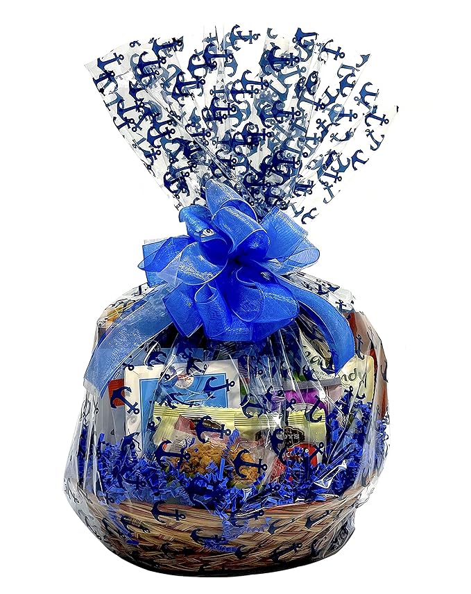 Hand-Crafted 33 Piece customizable chocolate gift basket of gourmet chocolates, cookies, and crunches. Tasty treats selected for businesses, clients, employees, birthdays, thank you and more!