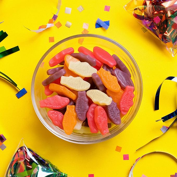 SWEDISH FISH Mini Tropical Soft & Chewy Candy, 12 - 8 oz Bags